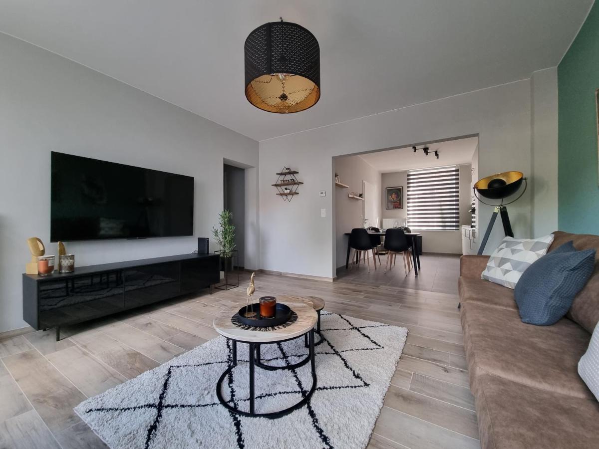 Appartement cosy et familial avec terrasse Theux Extérieur photo