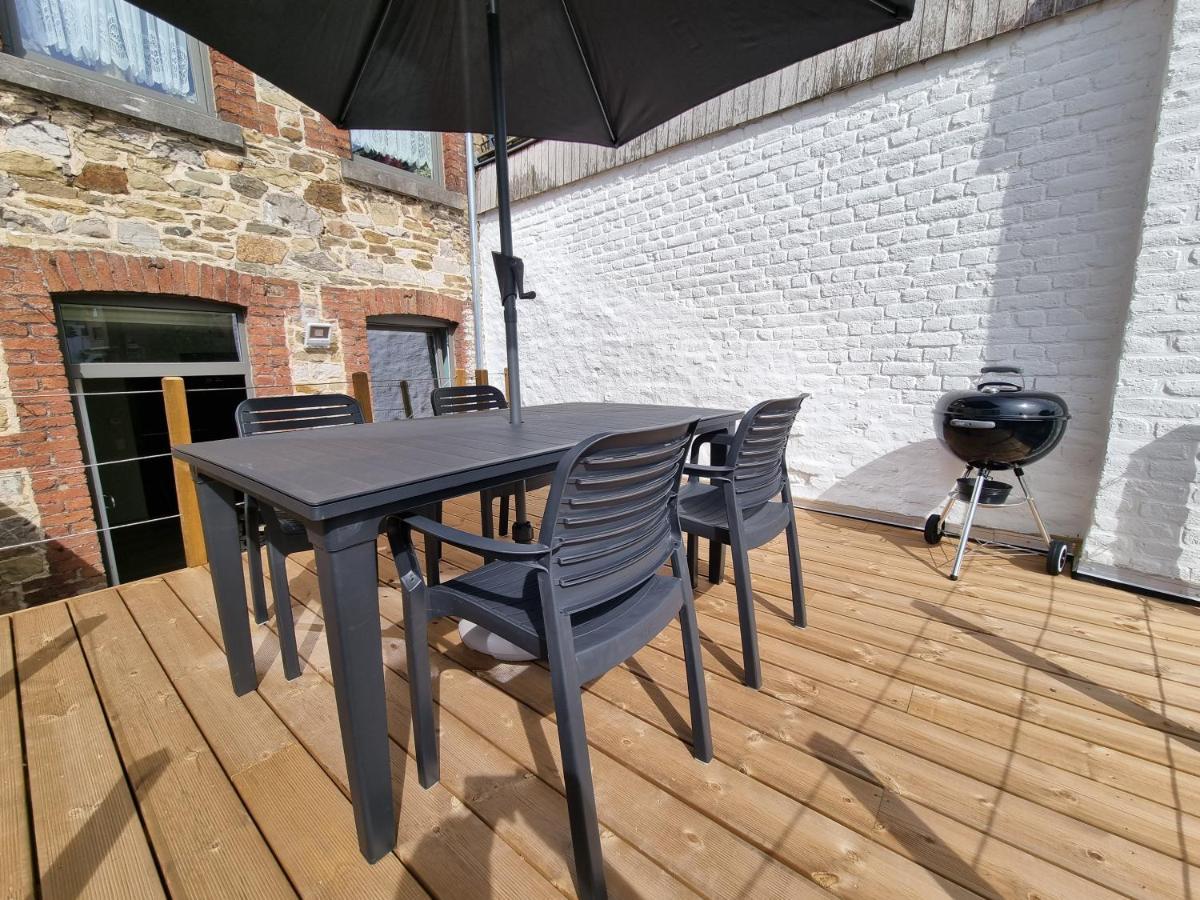 Appartement cosy et familial avec terrasse Theux Extérieur photo