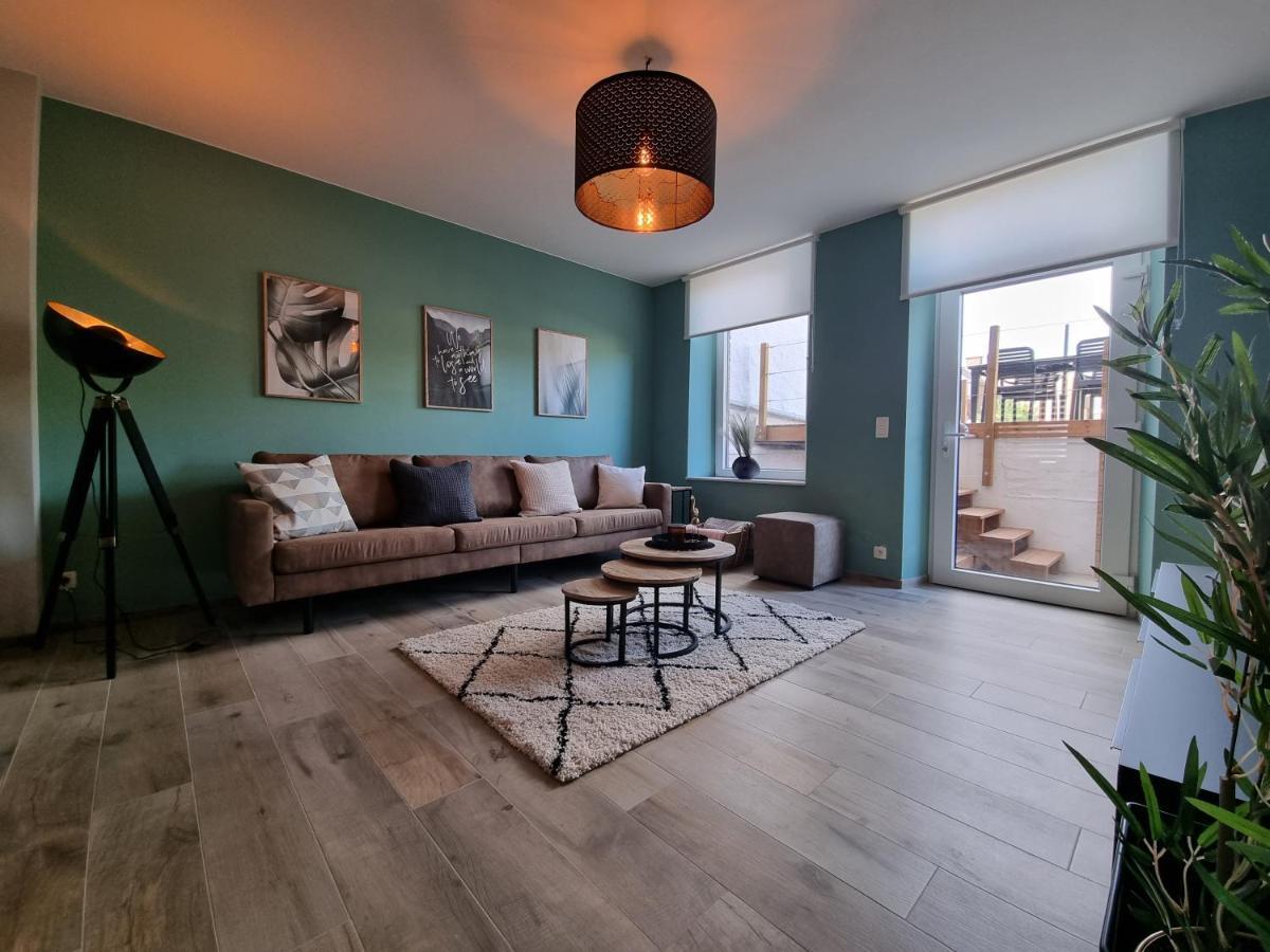 Appartement cosy et familial avec terrasse Theux Extérieur photo